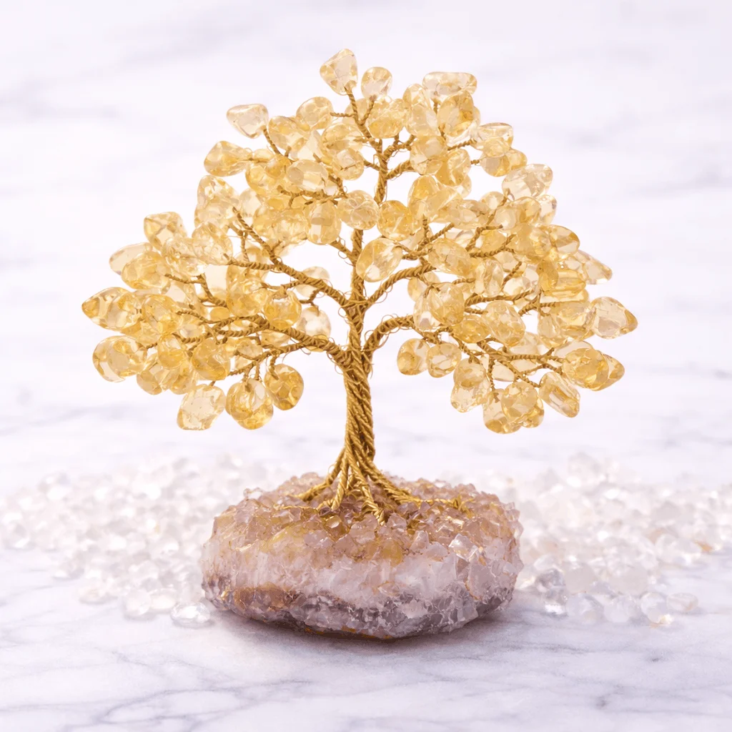 Citrine Crystal Tree